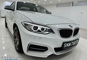 BMW M235I Coupe AT ABS HID NAV 2015 White 
